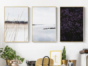 北欧小清新与现代简约的邂逅 景鸿装饰手绘风景插画设计素材解读